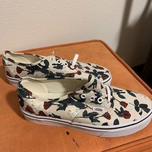 Authentic floral vans!
